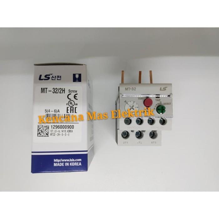 Jual Relay New Thermal Overload Relay Merk Ls Industrial System Tipe Mt ...