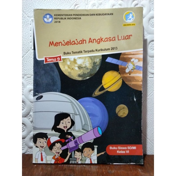 Jual Buku Paket Tematik Sd Kelas 6 Tema 123456789 Bekas Shopee Indonesia 7740