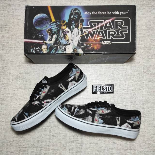 Jual Vans Authentic Star Wars Dark Side Planet Hoth Shopee