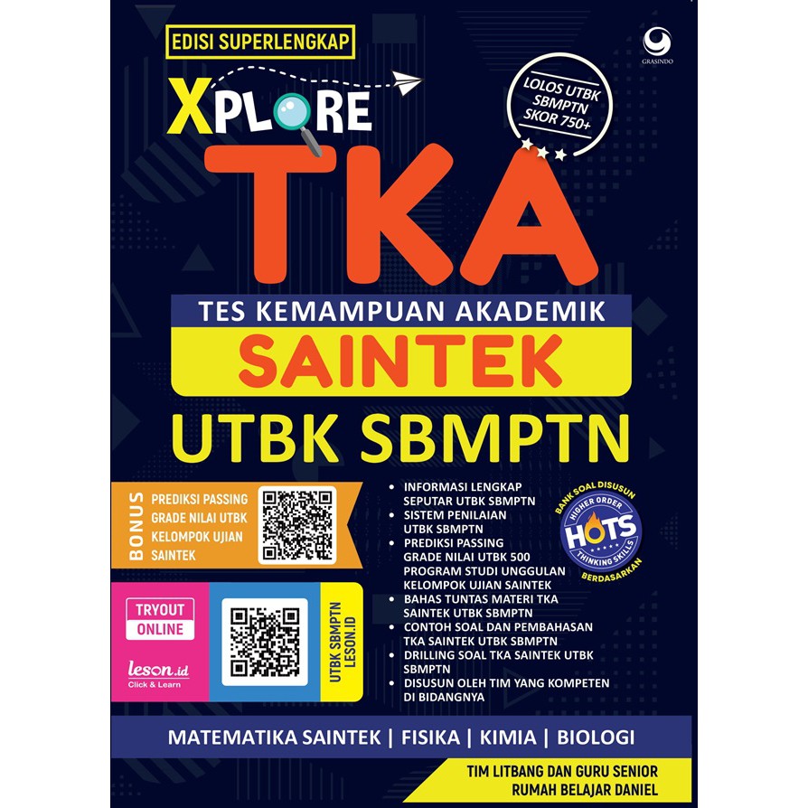 Jual Buku Edisi Super Lengkap Xplore TKA (Tes Kemampuan Akademik ...