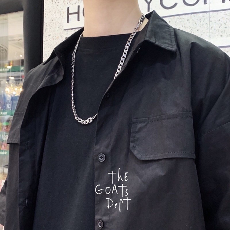 Jual The Goats Dept - Titanium Silver Chain Necklace / tgd203 kalung ...