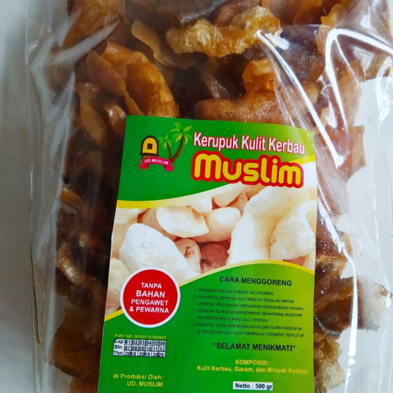 Jual Krupuk Kulit Kerbau Sapi Asli Khas Lombok 1 2 Kg Shopee Indonesia