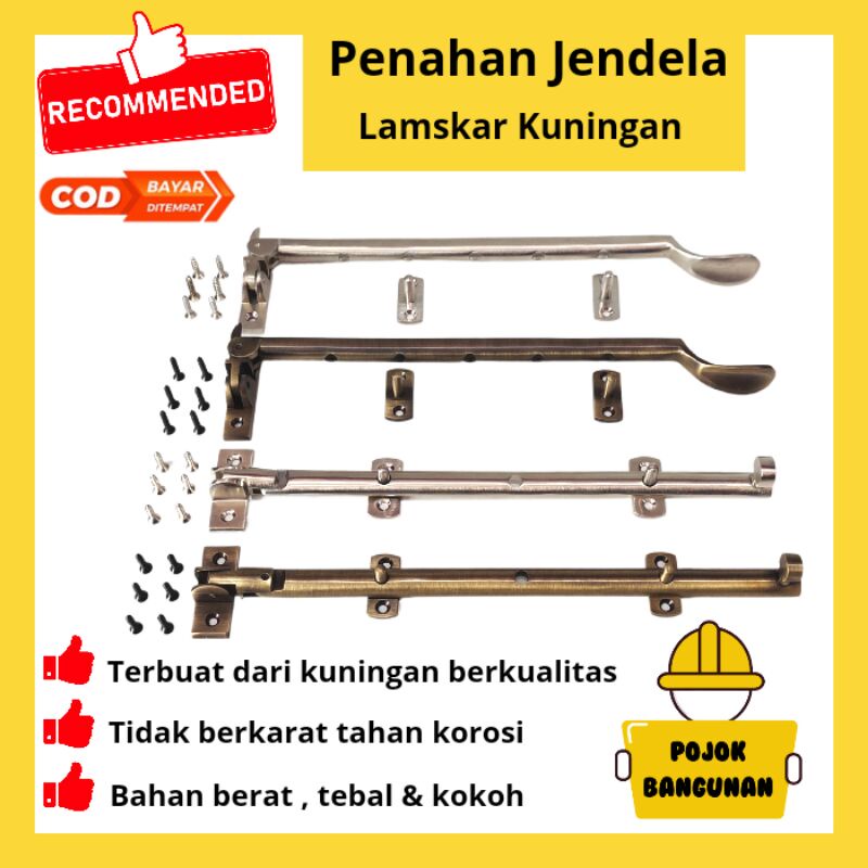 Jual RAMSKAR LAMSKAR PENAHAN CANTOLAN PEMBUKA JENDELA PINTU RUMAH ...