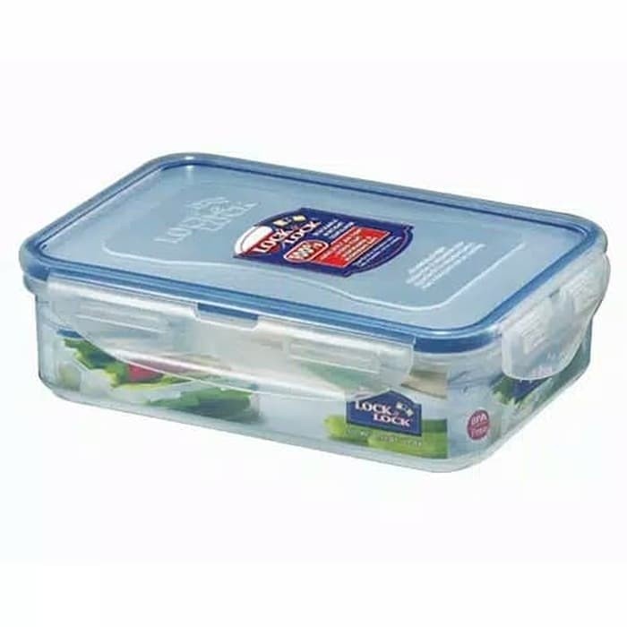 Jual set-box-lunch- lock & lock food container rectangular 550ml hpl815