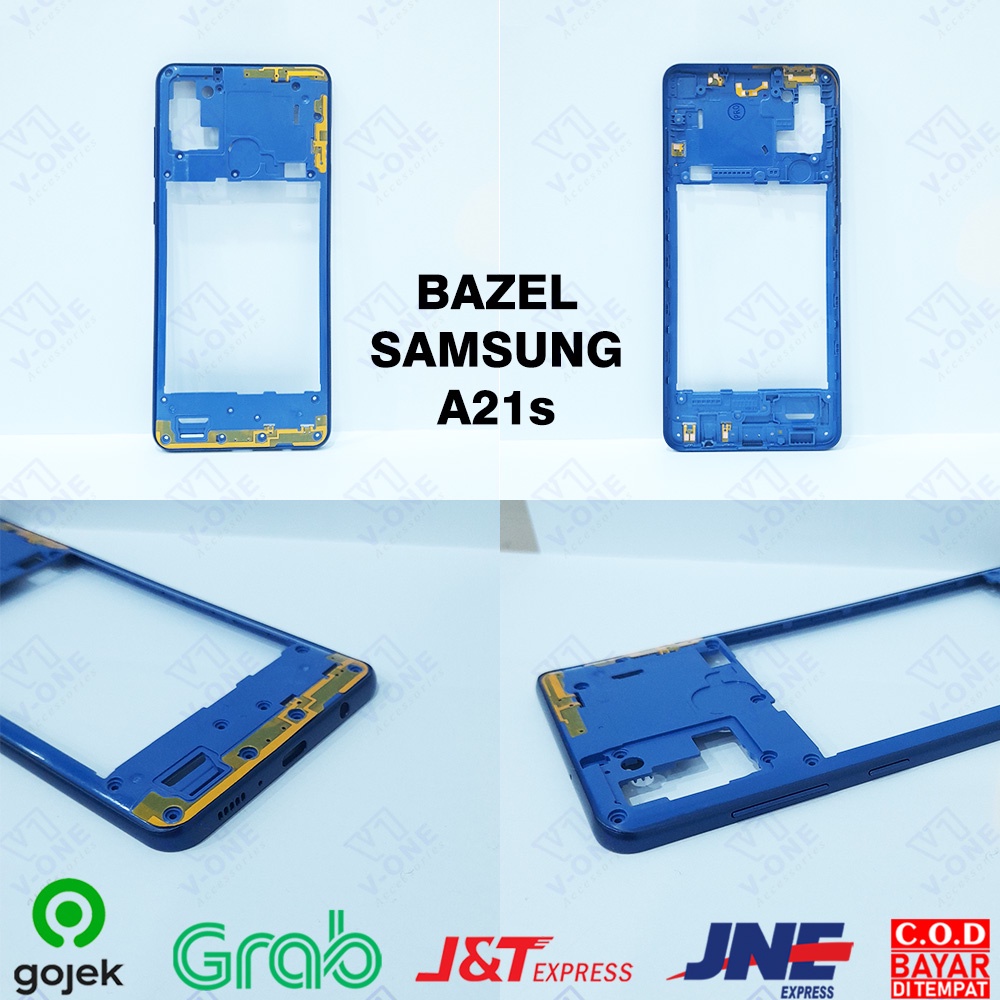 Jual BEZEL TULANG TENGAH FRAME SAMSUNG A21s TERMASUK TOMBOL | Shopee ...