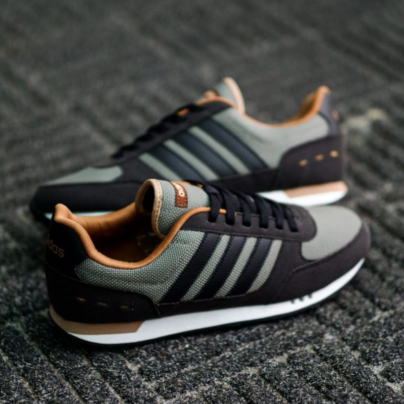 Adidas neo city racer sales green