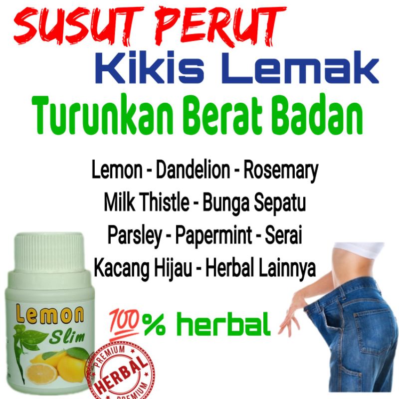 Jual Herbal Pelangsing Susut Perut Penghancur Lemak Penurun Berat Badan