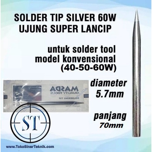 Jual Mata Solder Crystal Ujung Solder Kristal Tajam Lancip Runcing ...