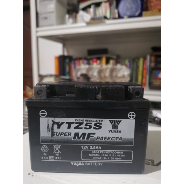 Jual Aki Motor Yuasa Ytz S A Rekondisi Shopee Indonesia