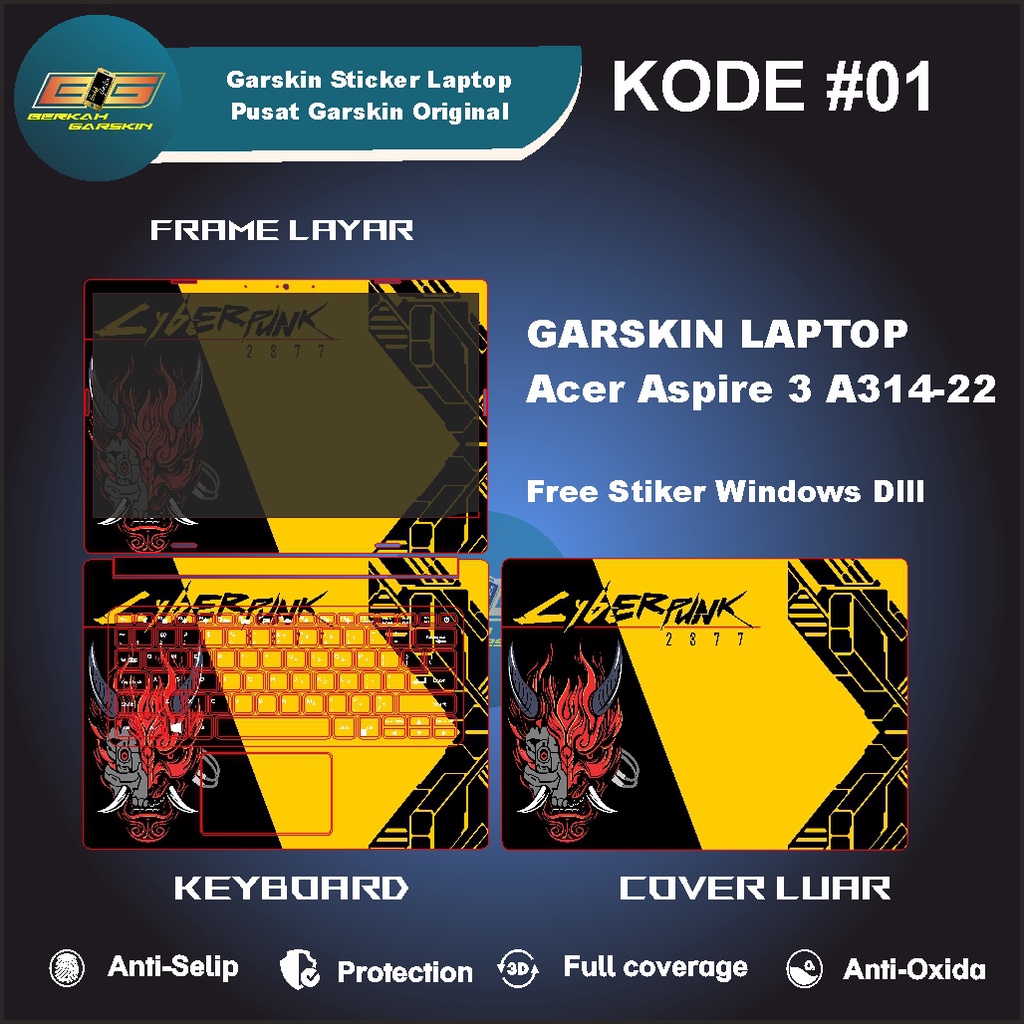 Jual stiker acer aspire 5 Harga Terbaik & Termurah April 2026 | Shopee ...