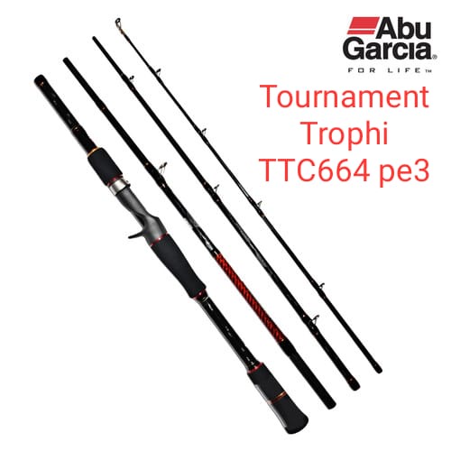 Jual Abu Garcia Tournament Trophy Baitcasting Rod Joran Pancing