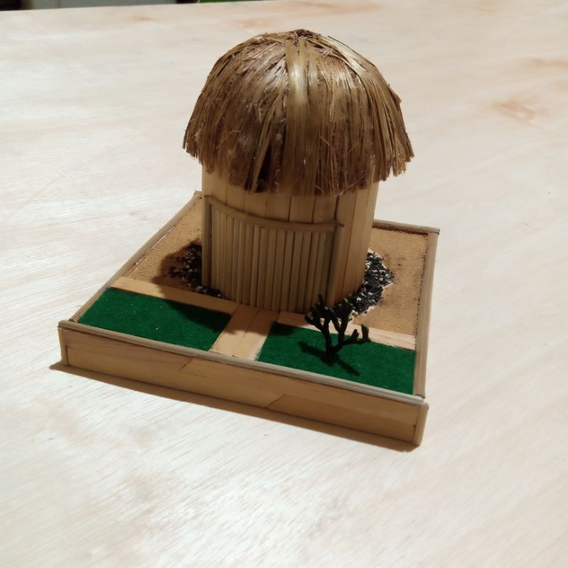 Jual miniatur rumah adat papua Shopee Indonesia