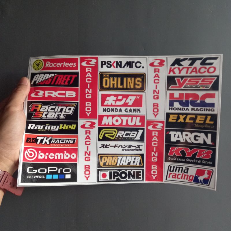 Jual Stiker Racing Stiker Herex Stiker Tangki Stiker Motor Shopee Indonesia 7601