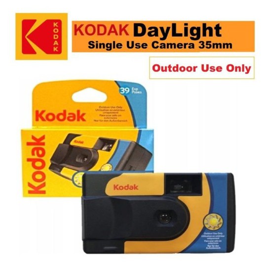 Jual Kodak Daylight Disposable Camera ISO 800 Shopee Indonesia