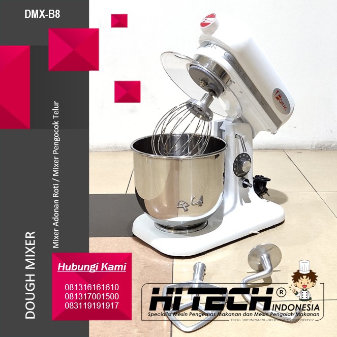 Jual Dough Mixer Fomac DMX-B8 Mixer Adonan Roti DMX B8 Mikser Roti B8 ...