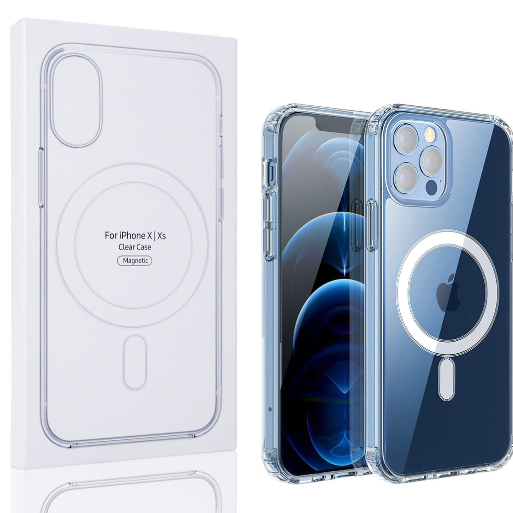 Clear Case Magsafe Wireless Charging iphone XR 9G XS Max X XS Clear  Softcase Bening