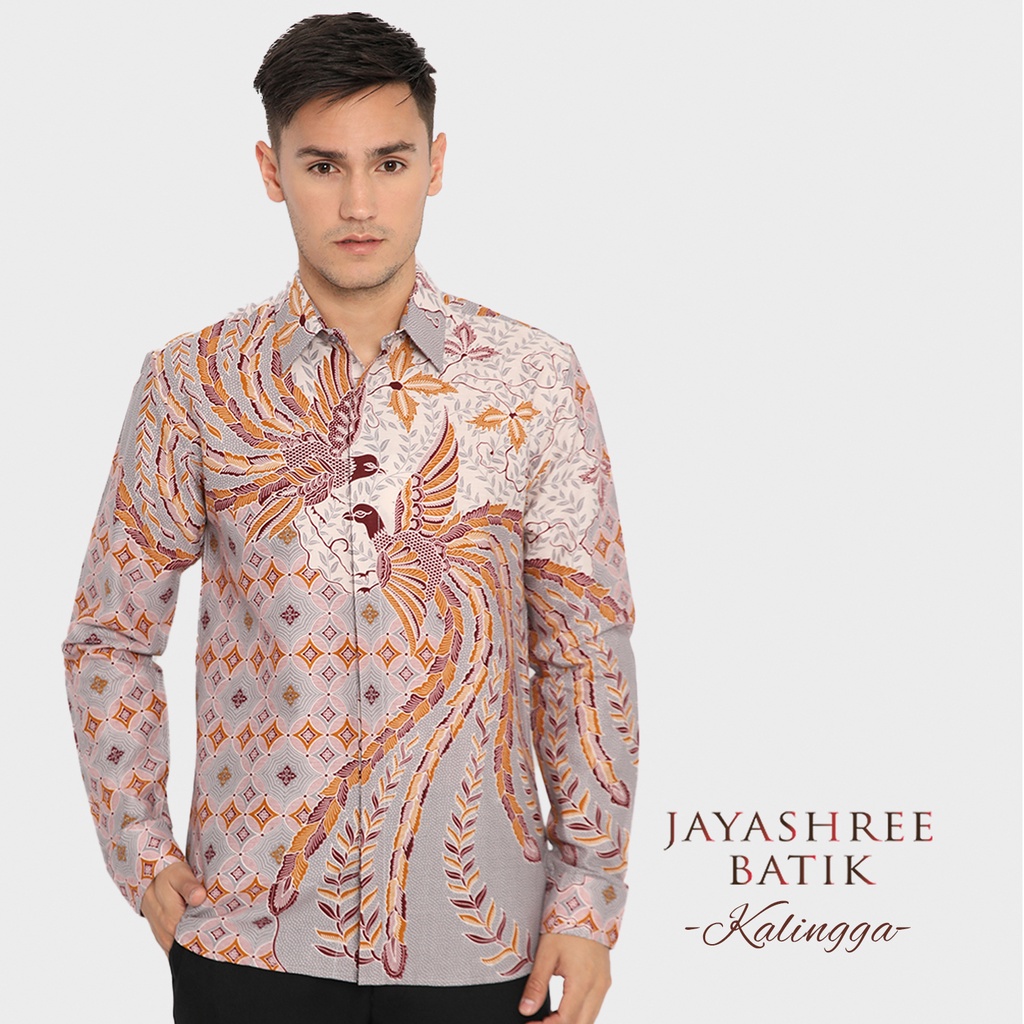 Jual Jayashree Batik Slimfit Kalingga Kemeja Batik Pria Lengan Panjang ...