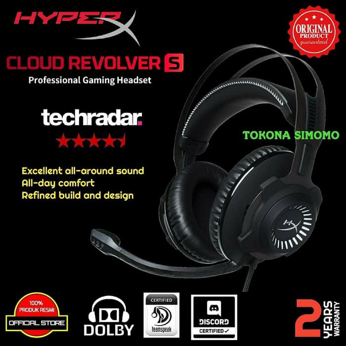 Jual HyperX / Hyper X Cloud Revolver S Premium-Grade Headphones ...
