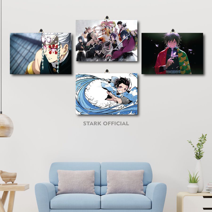 Jual DEKORASI KAMAR TIDUR ANIME WALLPAPER KIMETSU NO YAIBA 20X30 NULG1