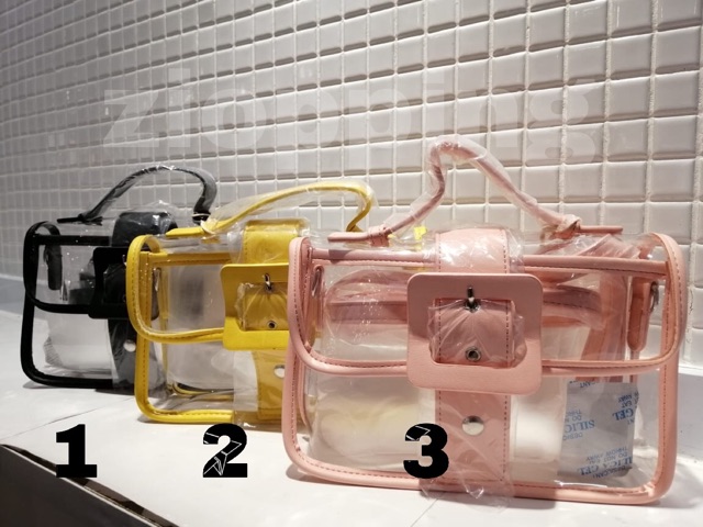 Miniso Transparent Bag Tas Transparan