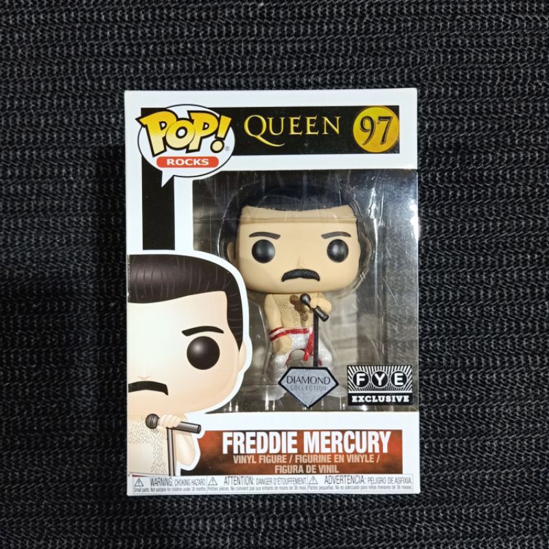 FUNKO POP QUEEN Freddy Mercury 184 Diamond Exclusive EUR 34,90 - ES