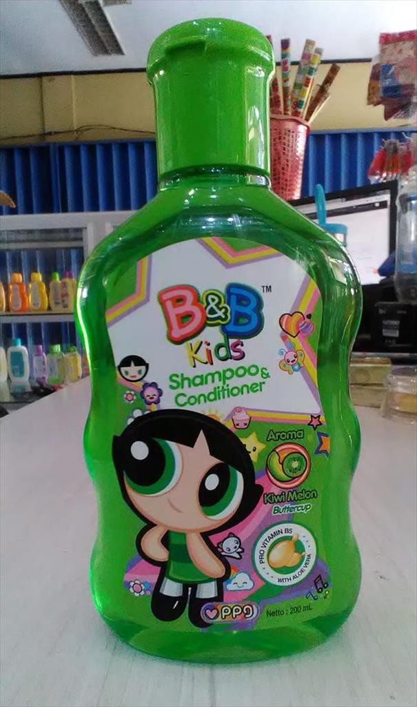 Jual B&B Kids Shampoo & Conditioner Kiwi Melon 200ml | Shopee Indonesia