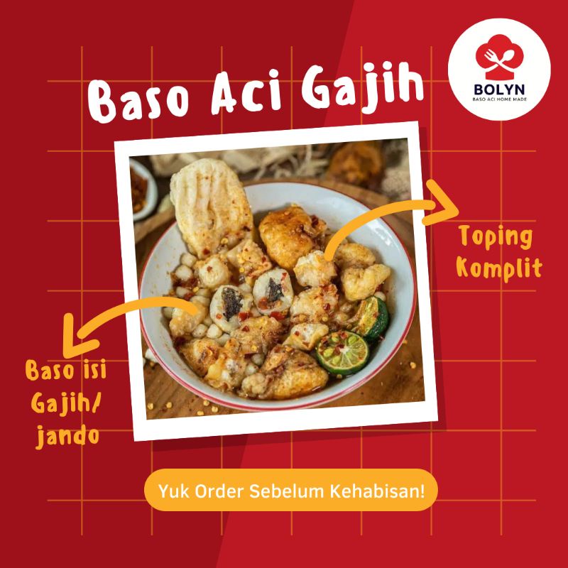 Jual Baso Aci Gajih Jando Shopee Indonesia