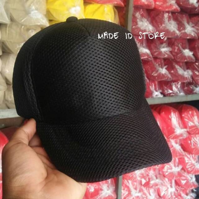 Jual Topi Double mess Ukuran XL polos Topi Jaring Termurah Harga Grosir ...