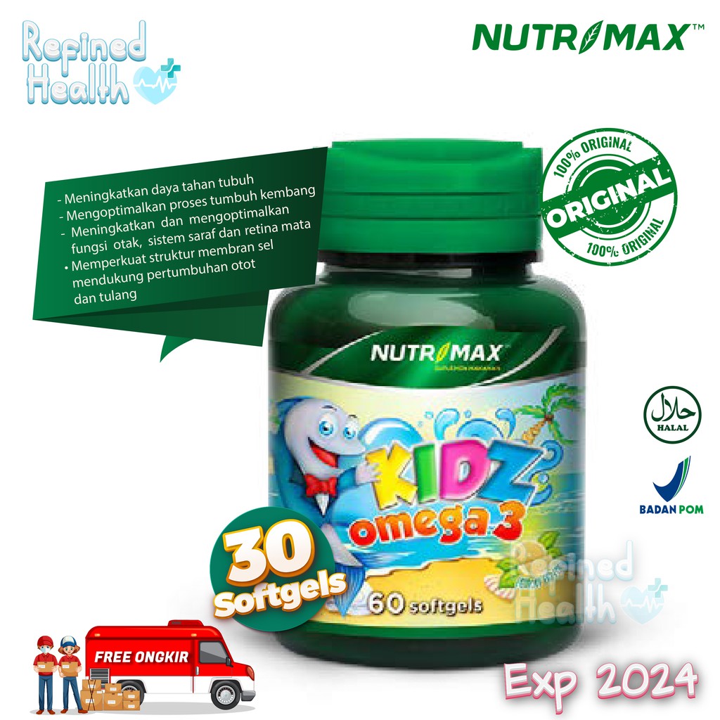 Jual Nutrimax Kidz Omega 3 (30) Shopee Indonesia