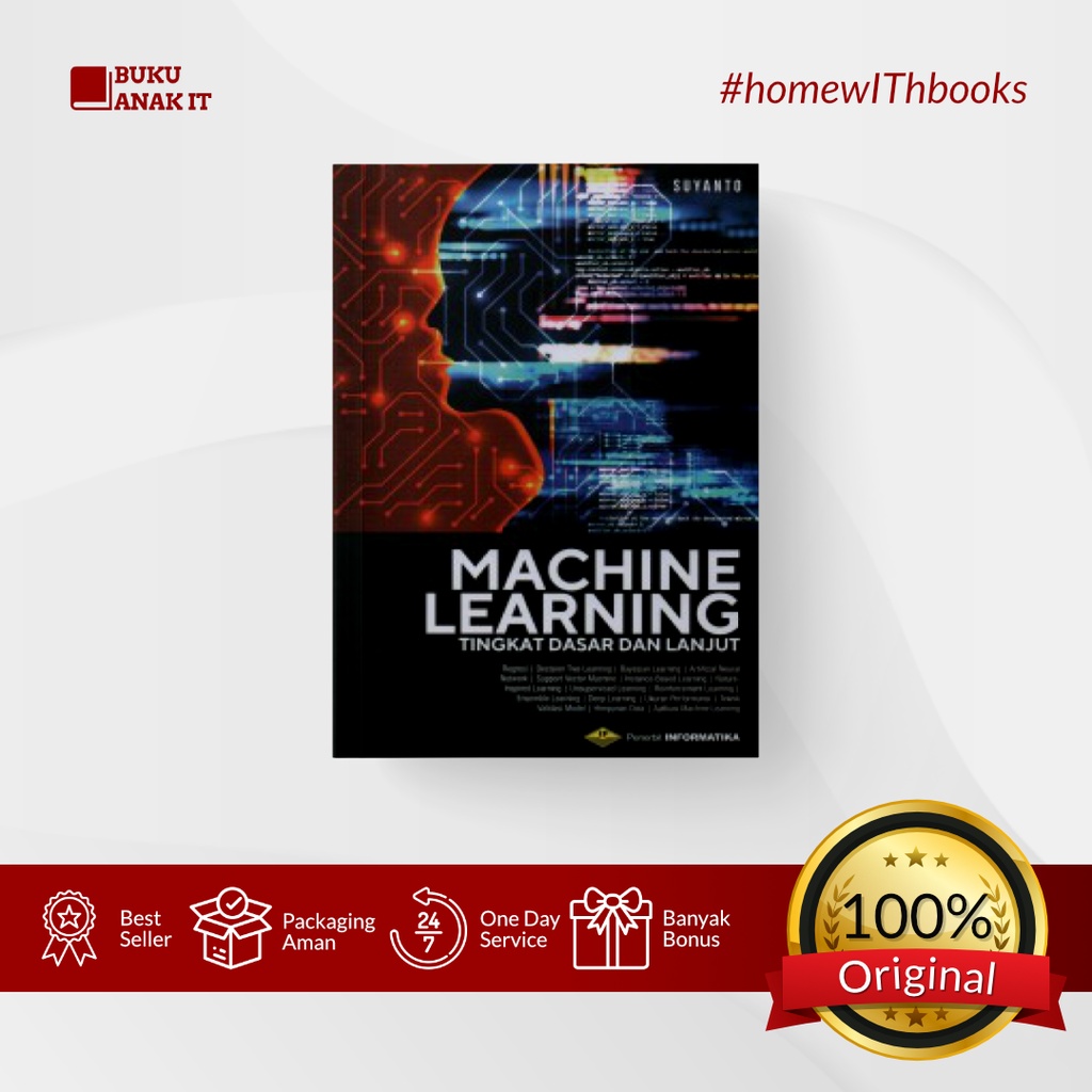 Jual BUKU MACHINE LEARNING TINGKAT DASAR DAN LANJUT | SUYANTO ...