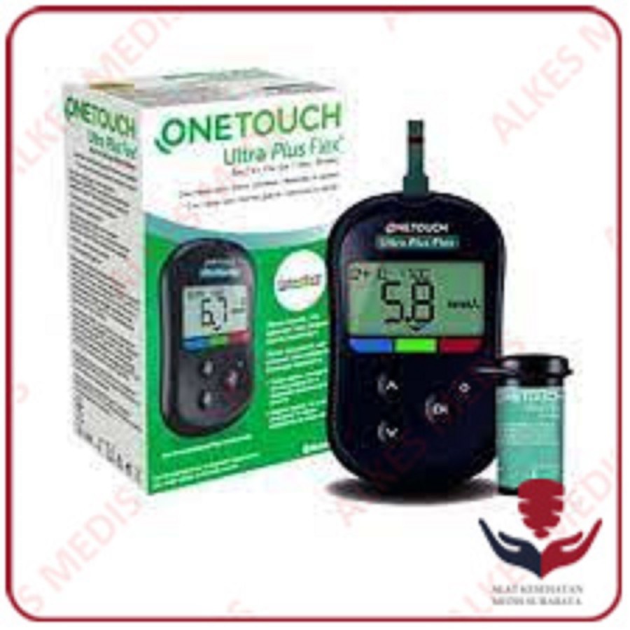 Jual Onetouch Ultra Plus Flex Glucose Alat Tes Gula Darah Onetouch Only