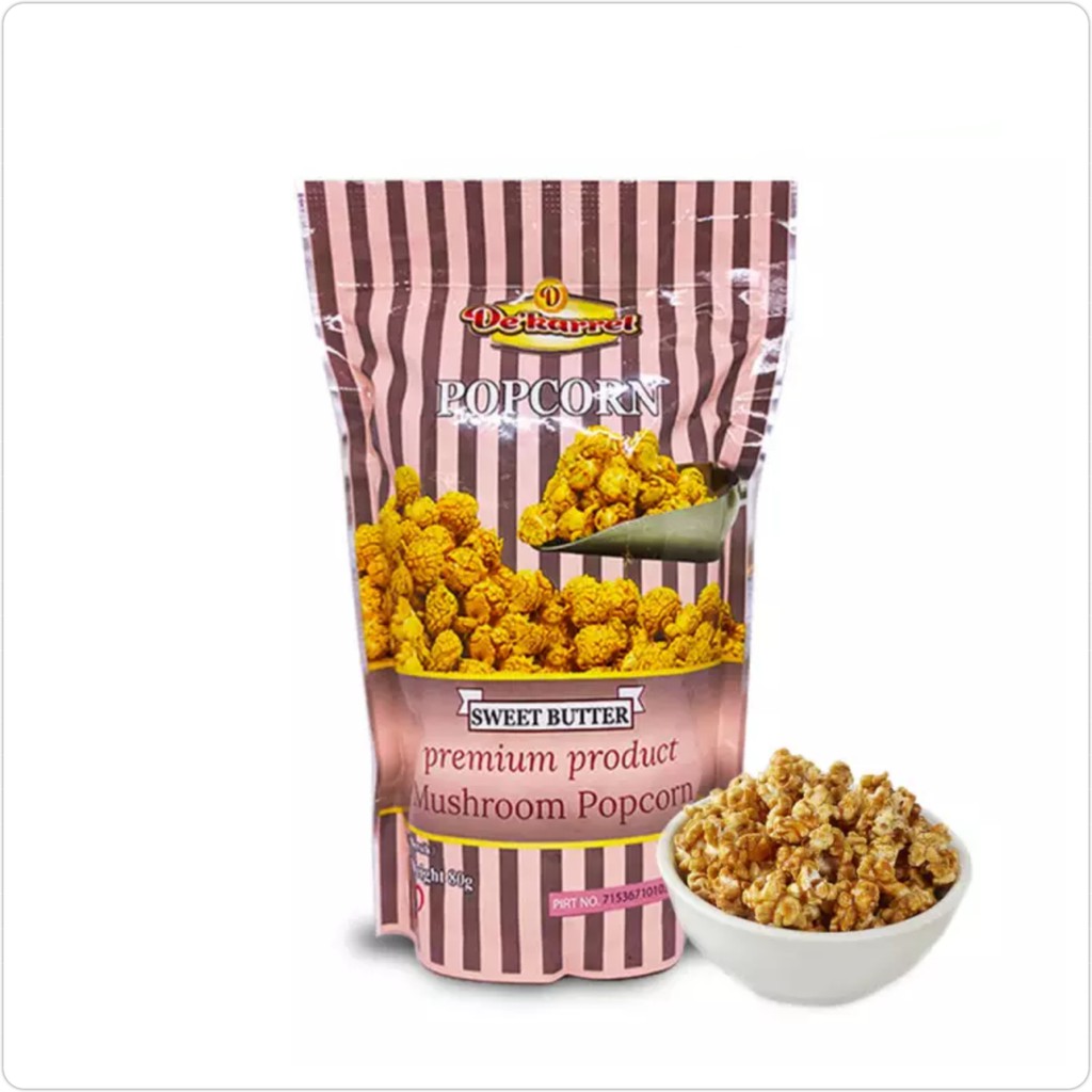 Jual Popcorn Jagung Caramel Dekarrel Rasa Sweetbutter Pouch Zipper Foil ...