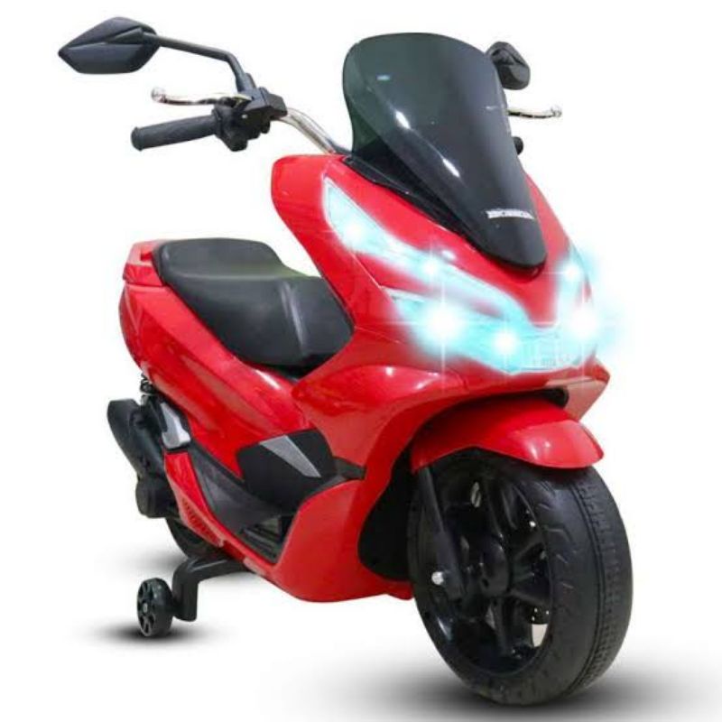 Jual MOTOR AKI ANAK honda PCX M988 charger listrik | Shopee Indonesia