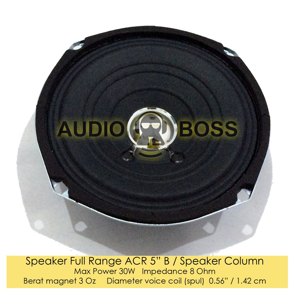 5 inch best sale full range speaker