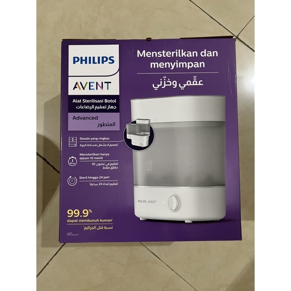 Jual Philips Avent SCF291/00 Advanced Baby Bottle Sterilizer alat ...