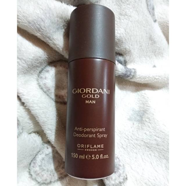 Deodorant Giordani Gold Man Spray Oriflame Giordani Gold Essenza