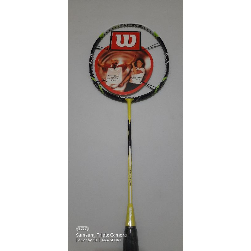 Jual MURAH.. Raket Badminton WILSON K-FACTOR TOUR & RIVAL | Shopee ...