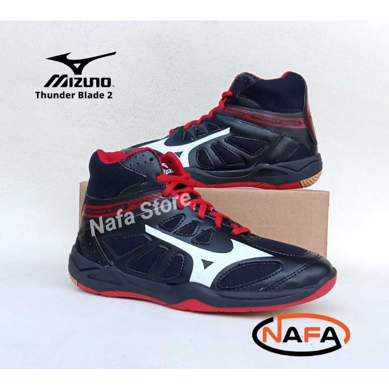 Jual SEPATU VOLI MIZUNO THUNDER BLADE MID // SEPATU VOLLY MIZUNO