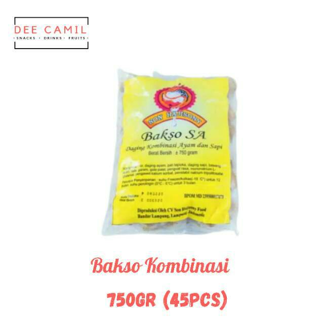 Jual Bakso Son Hajisony Kombinasi Ayam Dan Sapi Shopee Indonesia