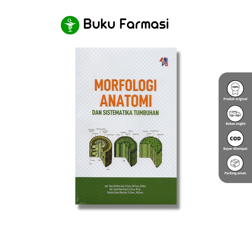 Jual Buku Farmasi : Morfologi Anatomi Dan Sistematika Tumbuhan | Shopee ...