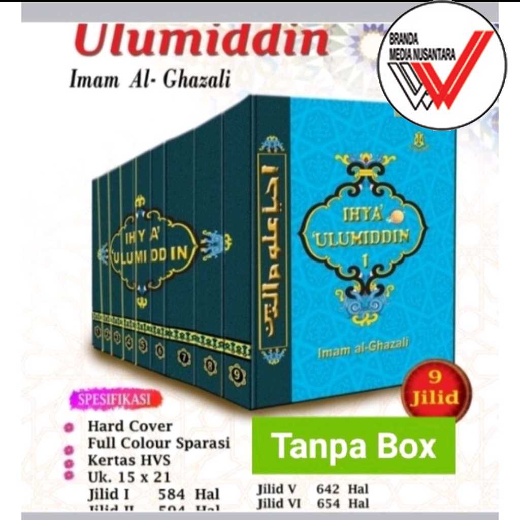 Jual Terjemah Kitab IHYA ULUMIDDIN Jilid 1 - 9 Satu Set Lengkap ...