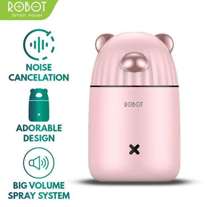 Jual Alat Uap Aroma terapi ROBOT RT-H01 Humidifier Diffuser 350ML ...