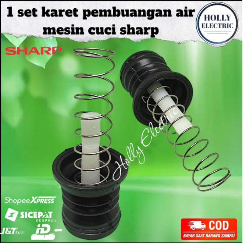 Jual Satu Set Seal Karet Pembuangan Air Mesin Cuci Sharp Shopee