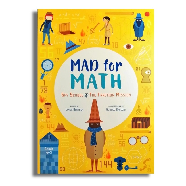 Jual Buku bbw Mad for math spy school the fraction mission belajar ...