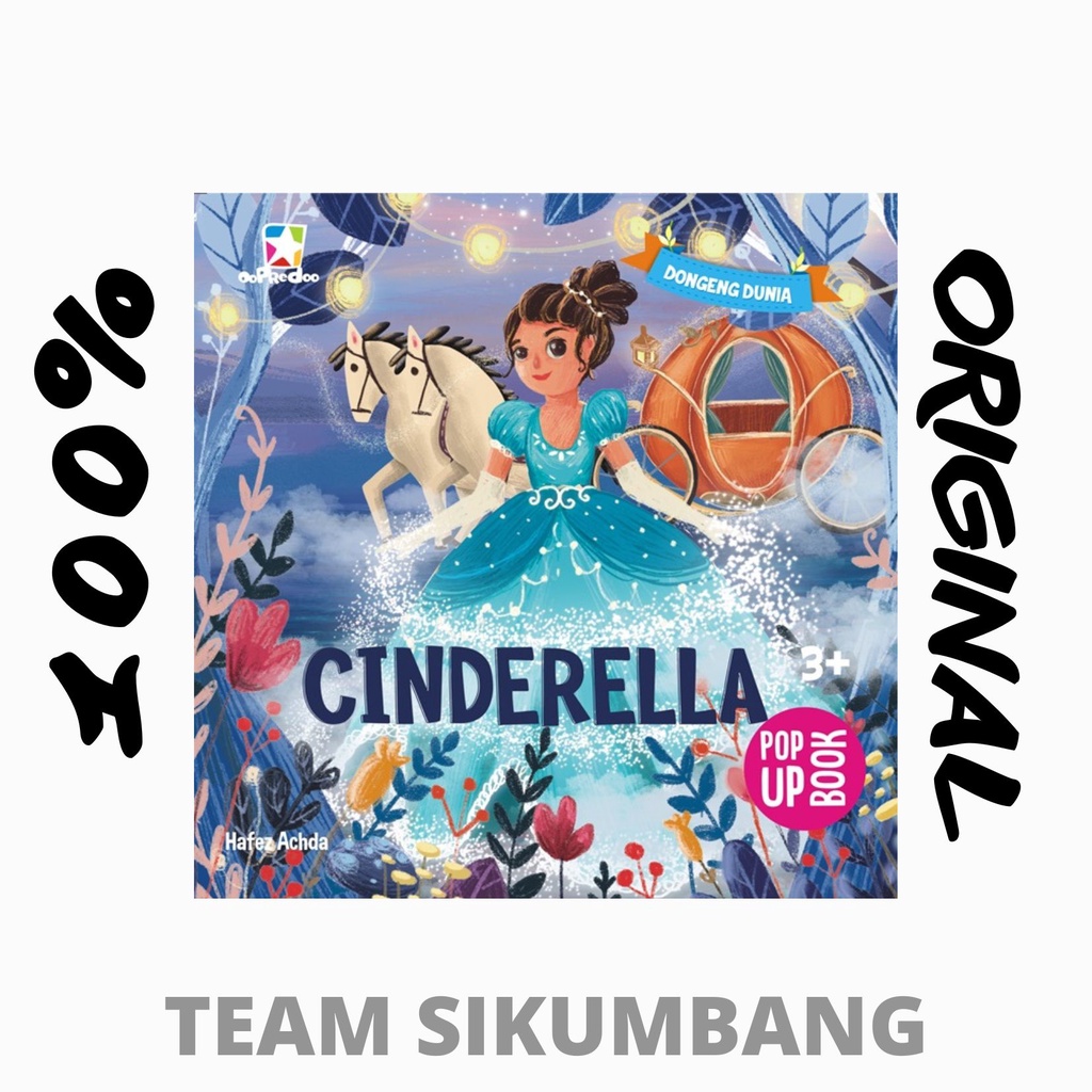 Jual Opredo Pop Up Book Seri Dongeng Dunia : Cinderella | Shopee Indonesia
