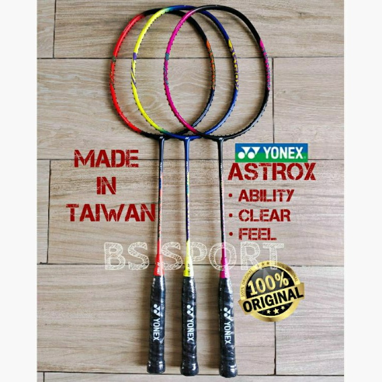 Jual RAKET BADMINTON RAKET YONEX ASTROX ABILITY CLEAR FEEL ORIGINAL ...