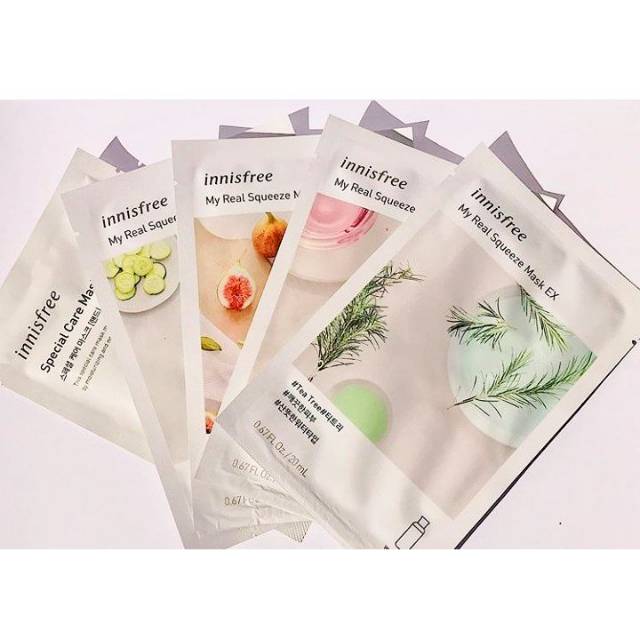 Jual Innisfree My Real Squeeze Mask Rice Terlengkap & Harga Terbaru ...