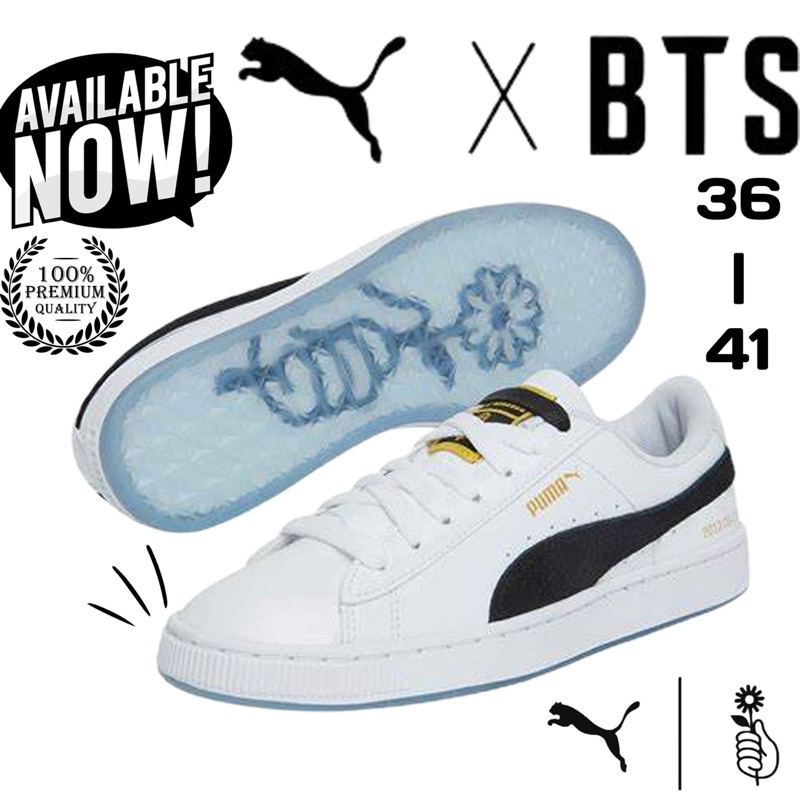 Sepatu puma on sale x bts original