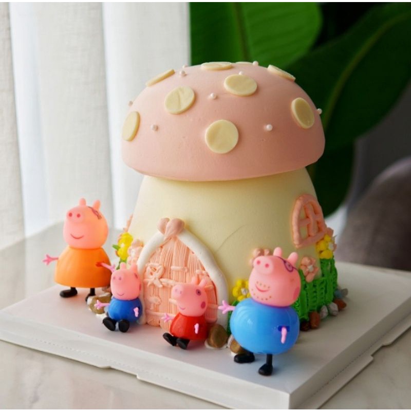 Jual Mainan set Figures Peppa Pig George Pig Daddy Mommy figure mainan