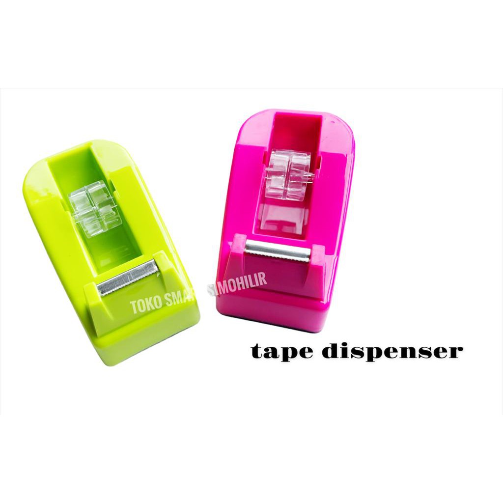 Jual TAPE DISPENSER ISOLASI KECIL / TAPE DISPENSER KECIL Shopee Indonesia